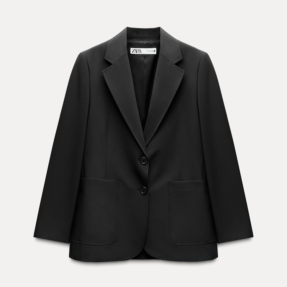Zara ZW collection straight blazer